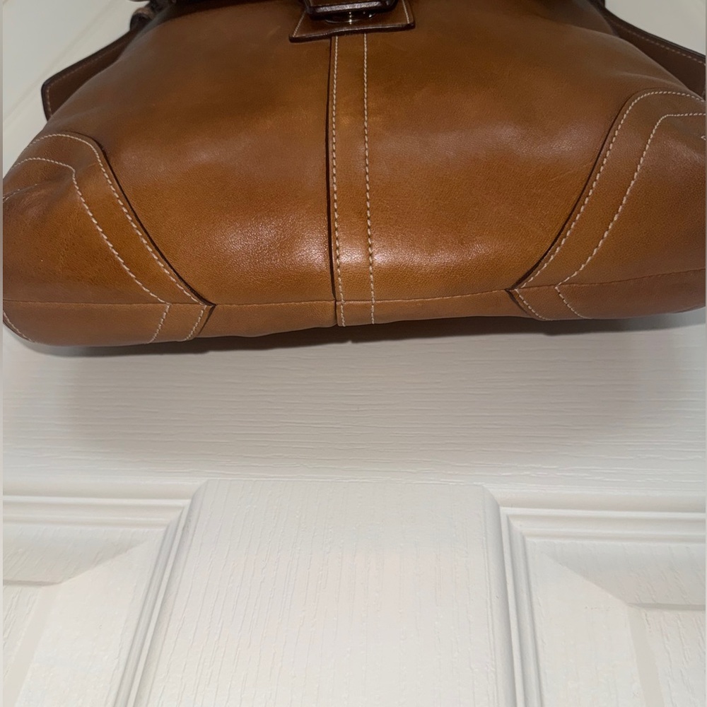 Coach Vintage Soho Brown Leather Shoulder Bag- Style No G3S-9480. - Picture 6 of 14